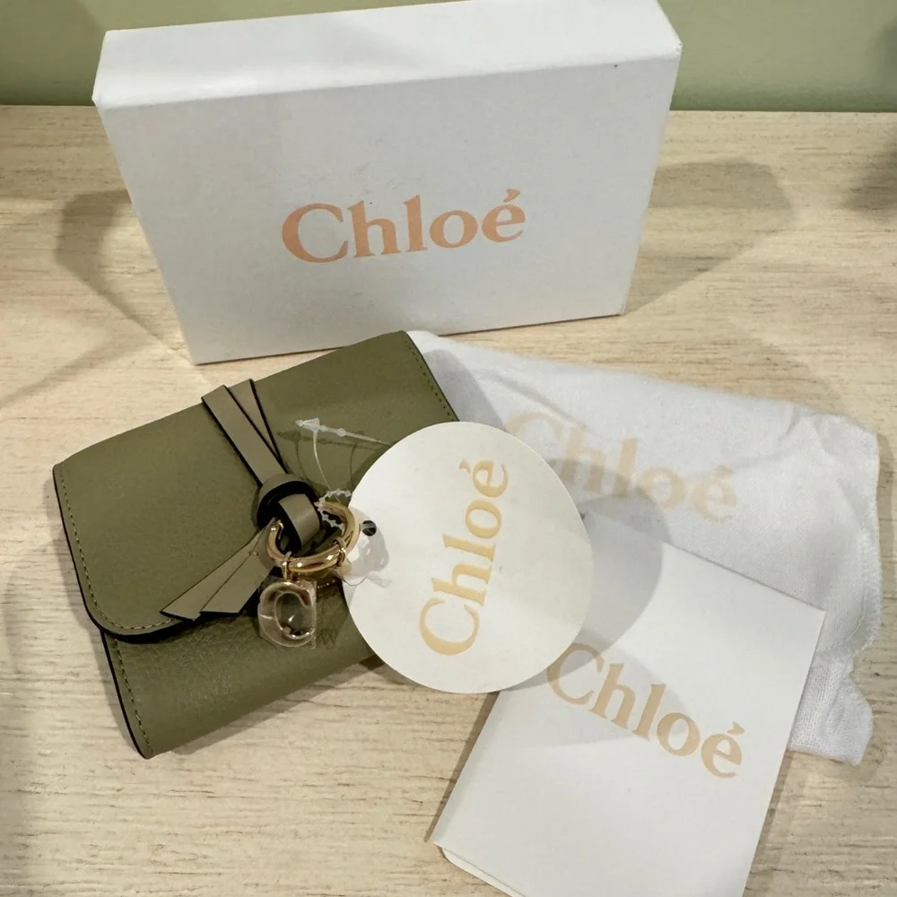 Chloe slate green wallet - Picture 3 of 9